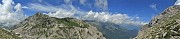 57 Da quota 2222 m  vista panoramica verso cima e Passo di Corna Piana 